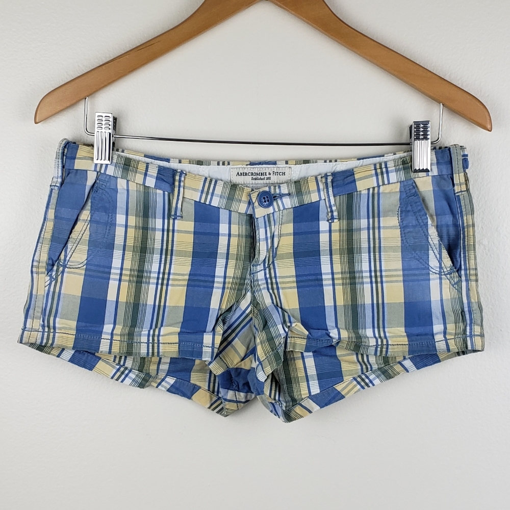 Abercrombie & Fitch Plaid Shorts
